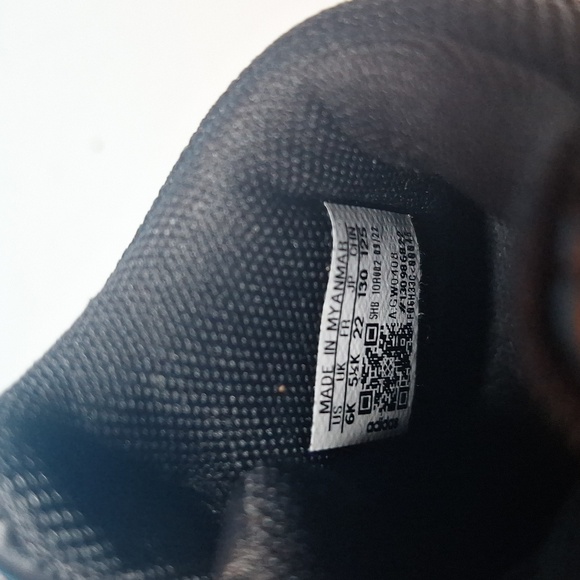 Adidas High Tops Toddler High Top Adidas Hoops Mid AC  Kid's Shoes 6  LIKE NEW - Picture 7 of 8